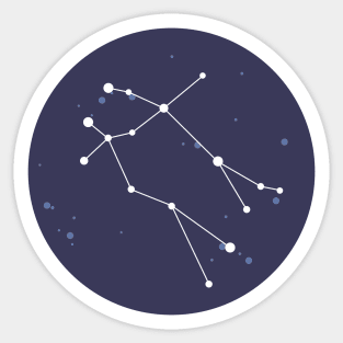 Gemini Constellation Sticker